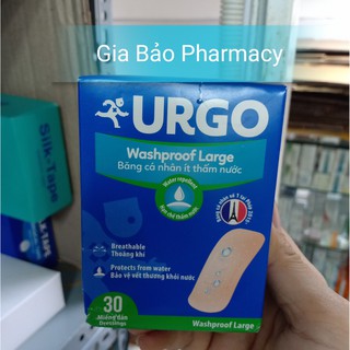 Băng dính cá nhân urgo 30 miếng.