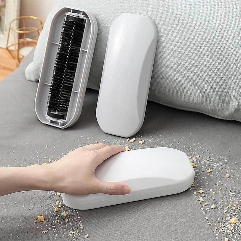 Chổi Quét Bụi Cầm Tay Có Bánh Xe Nhựa