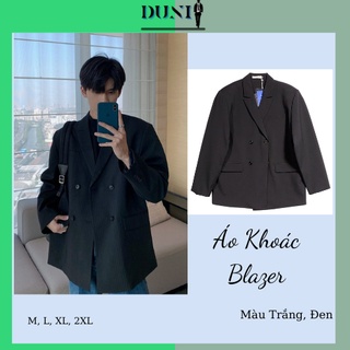 Áo khoác nam, áo blazer nam form rộng phong cách hàn quốc bz01 duni tran ab01