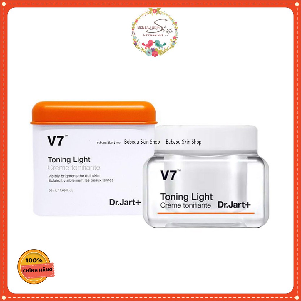 V7/ Kem dưỡng trắng V7 Toning light Dr Jart