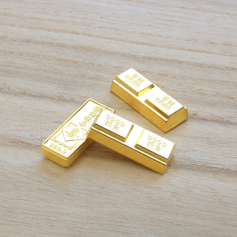 Vàng Thỏi bốn số 9 trang trí tháp tỏi, bàn thờ, chưng thần tài cầu tài lộc
