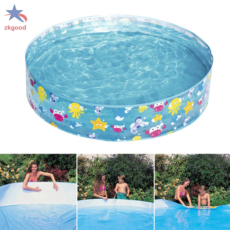 Kids Family Swimming Pool Outdoor Water Play Center Round Pond Ball Pool