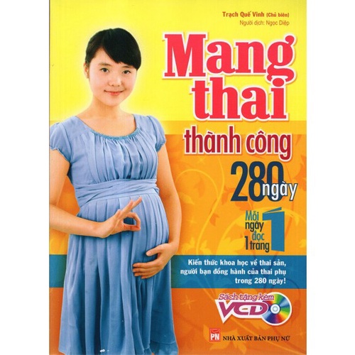 Sách - Mang thai thành công - 280 ngày, mỗi ngày đọc 1 trang pnu