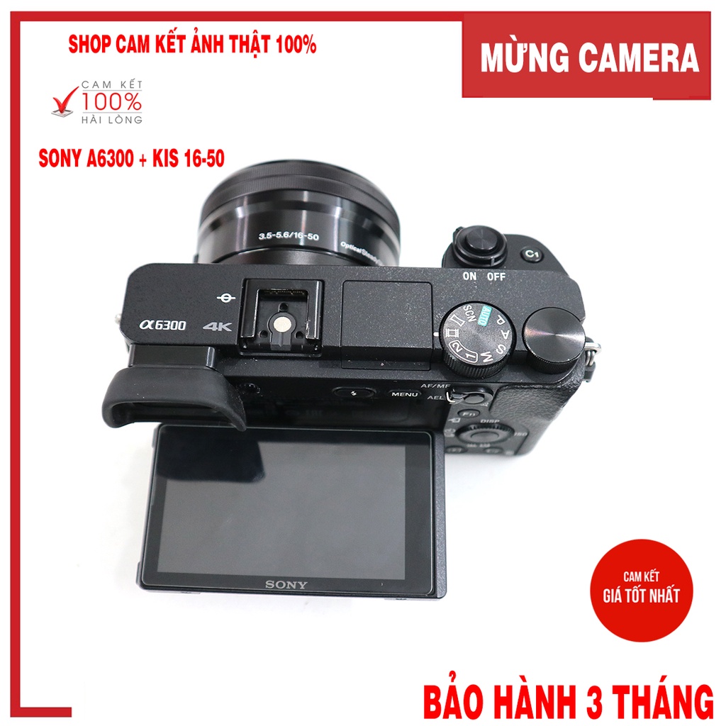 Máy ảnh Sony a6300 kit 16-50mm