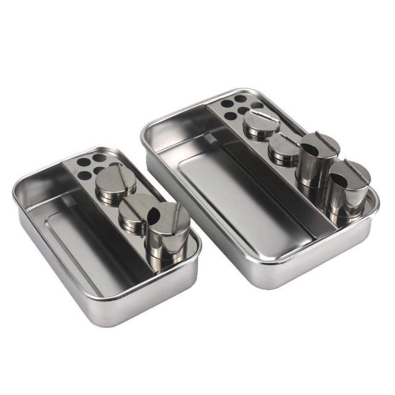 Bộ khay inox đa năng đựng dụng cụ dùng trong y tế Spa phun xăm