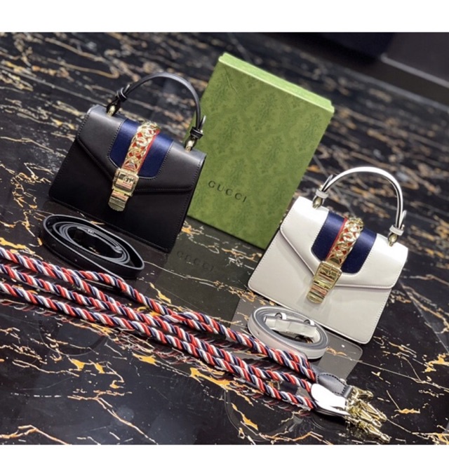 Túi chữ G size 21 ,2 dây hàng cao cấp fullbox