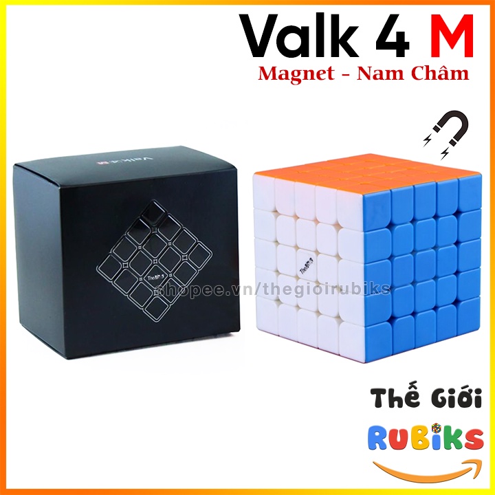 Rubik 4x4 QiYi Valk 4 M Có Sẵn Nam Châm 4M 4x4x4 (Hãng Mod M)