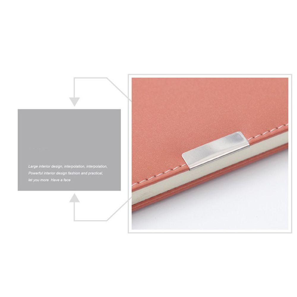 Sổ Tay Khổ A5 Bằng Da PU Có Khóa Kim Loại Tiện Dụng Và Bền