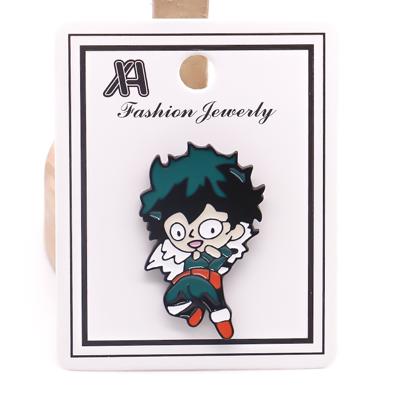 Ghim Cài Áo Họa Tiết Hoạt Hình My Hero Academia Đáng Yêu