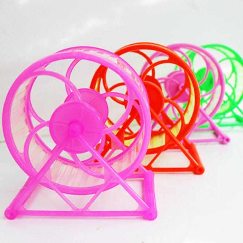 Vòng chạy nhựa  có đế cho Hamster