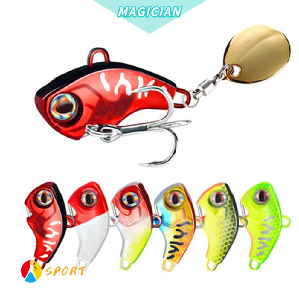 Mồi câu cá giả mini bằng kim loại thiết kế gắn muỗng cỡ 8.5g 11g tiện dụng