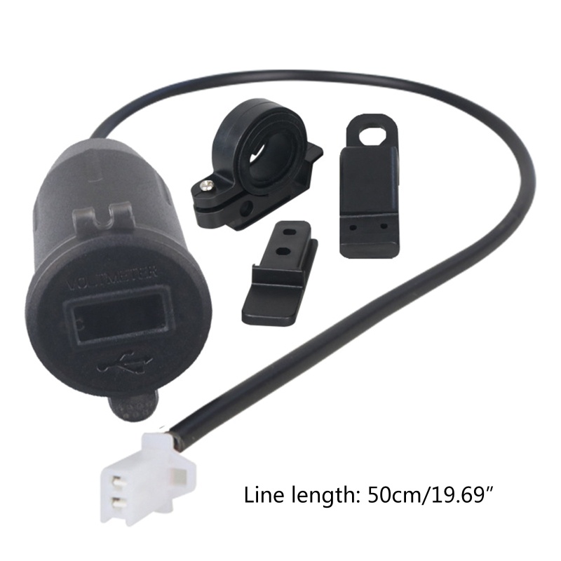 Củ Sạc Nhanh QC3 0 Cổng Có Công Tắc Tiện Dụng Cho Xe Máy