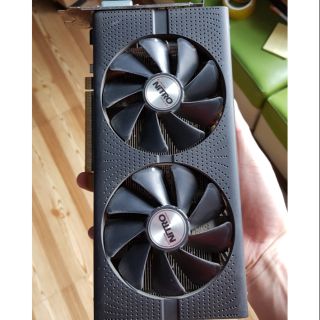 VGA Card màn hình VGA Saphire Nitro RX 470 đèn LED full cổng