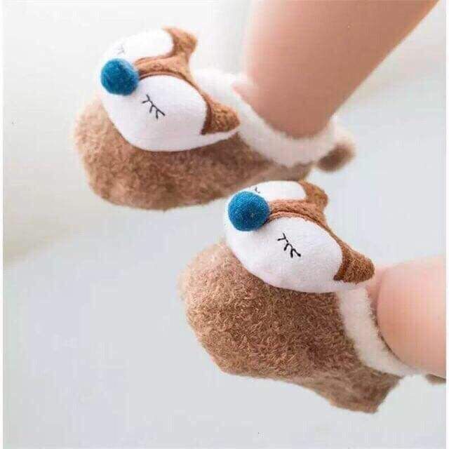Tất Chuột Lông Cừu Có Chống Trơn Cho Bé