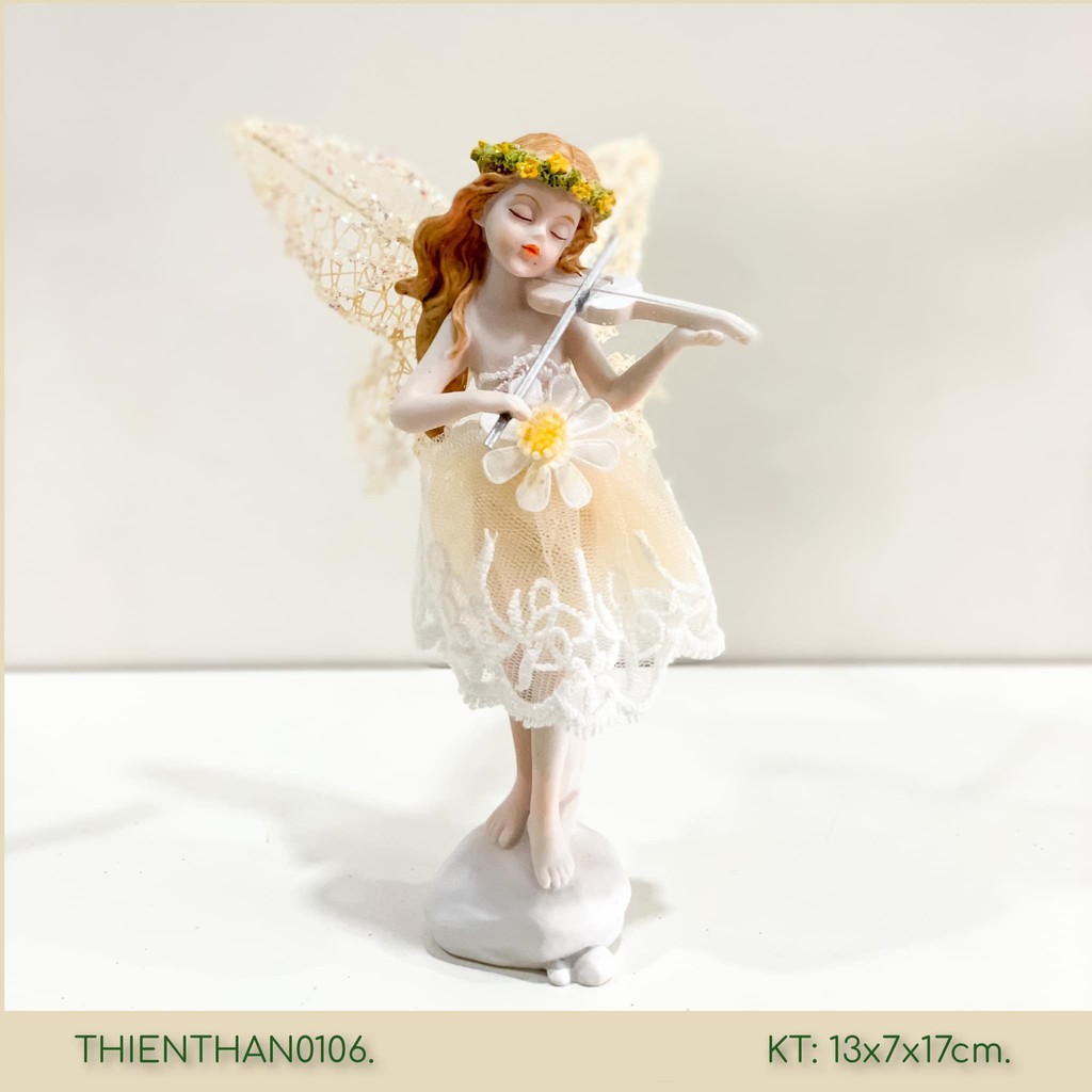 Tượng Thiên Thần, Tượng Cô Tiên Trang Trí Decor