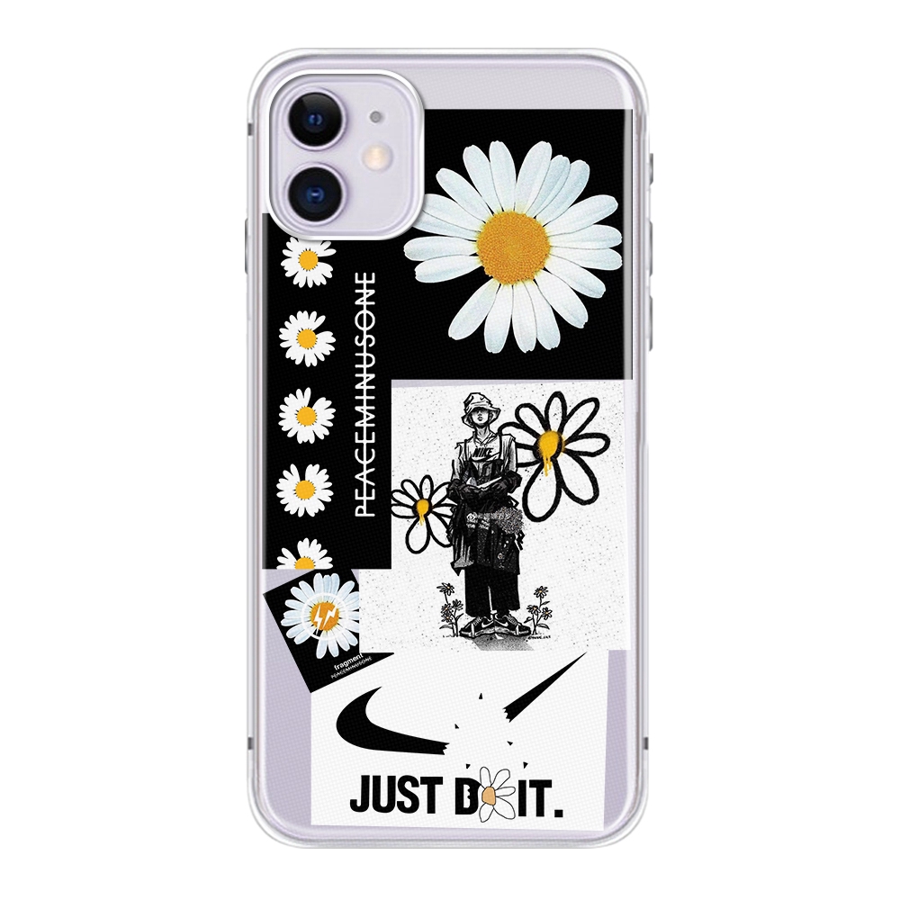 Ốp điện thoại mềm trong suốt hình hoa cúc cho iPhone 6 6S 6Plus 6SPlus 7 7Plus 8 8Plus X XS XR XSmax 11 11Pro 11ProMax  12/12Pro 12Promax 12Mini | BigBuy360 - bigbuy360.vn