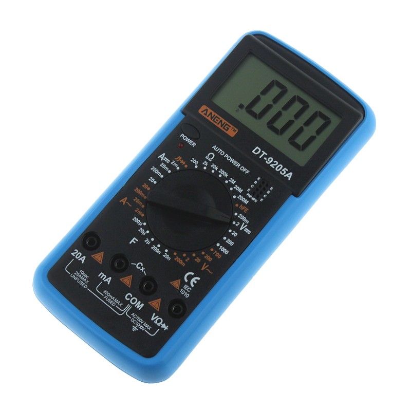 Đồng hồ vạn năng kế dt-9205a có màn hình hiển thị
