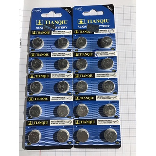 Pin nút áo ag13/lr44h/357a tianqiu, pin đồng hồ, pin điện tử
