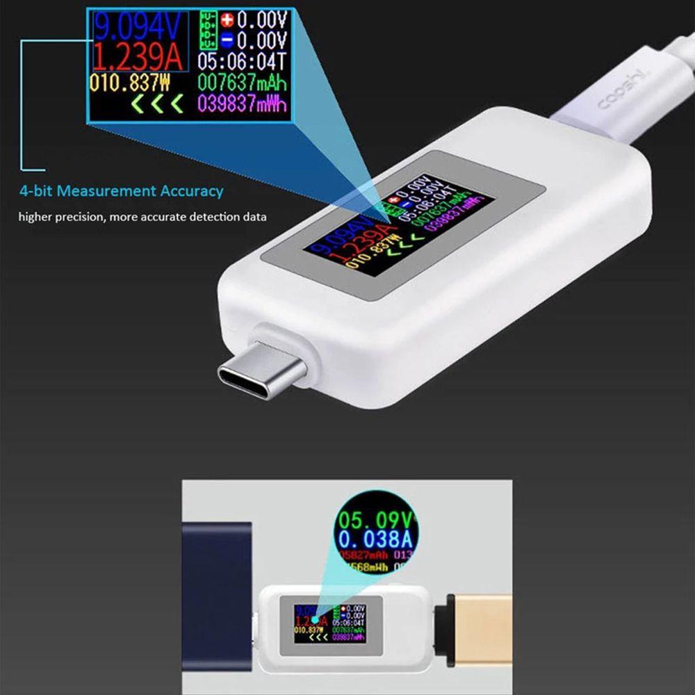 Usb Kiểm Tra Dòng Điện 4-30V 10 Trong 1