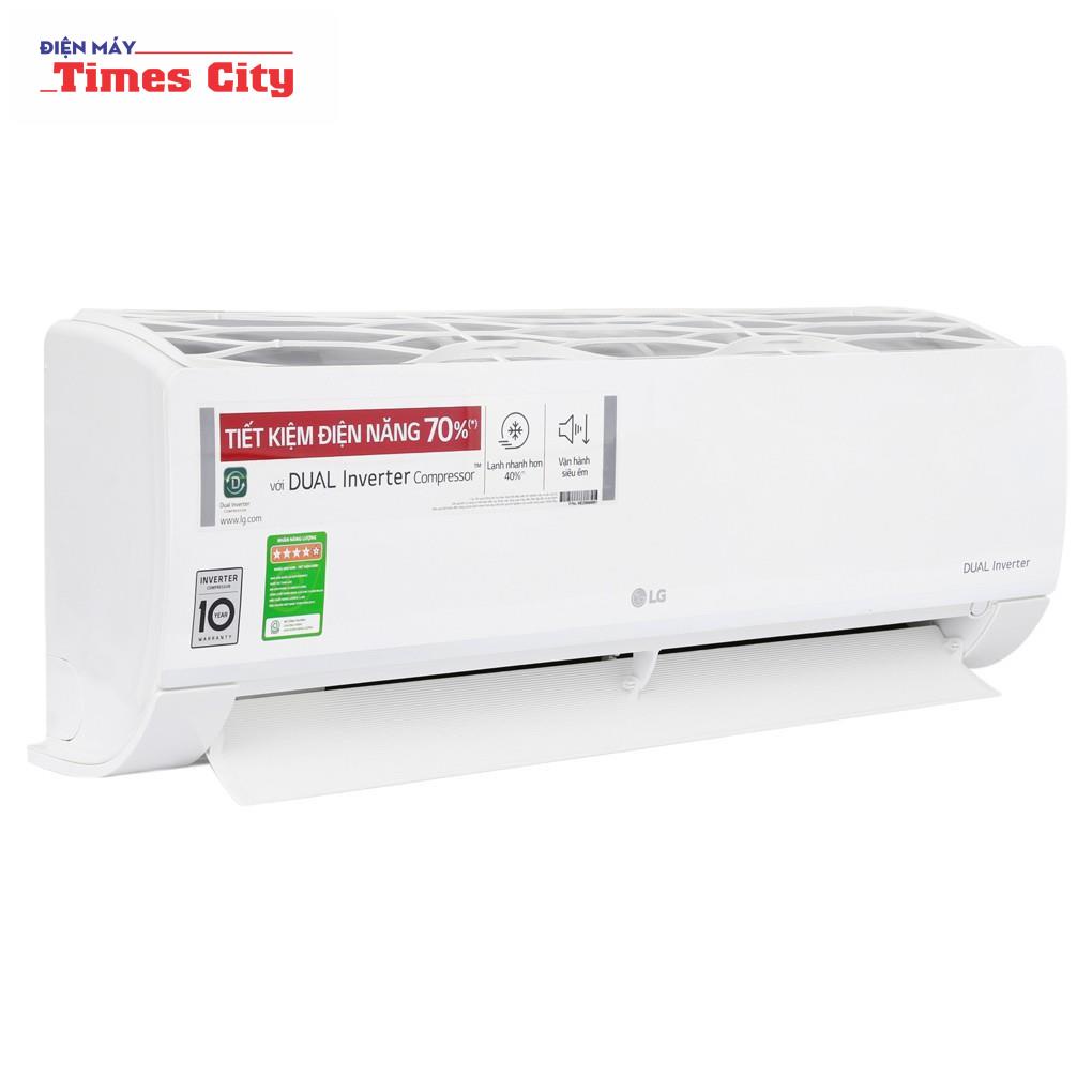 Điều hòa LG 1 chiều Inverter R32 V10ENW(IN/OUT)
