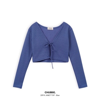 Áo croptop buộc dây janet croptop