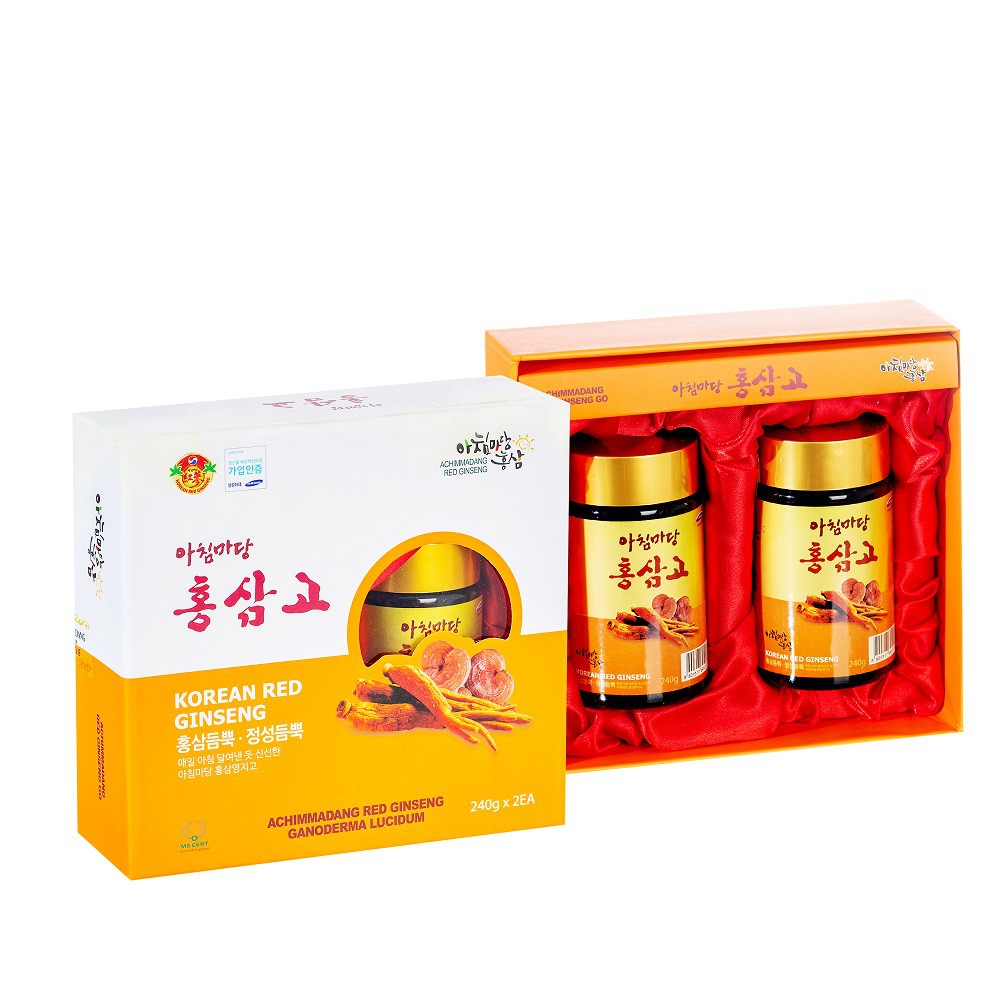 Cao linh chi nhân sâm Hàn Quốc Achimmadang 2 lọ x 240g