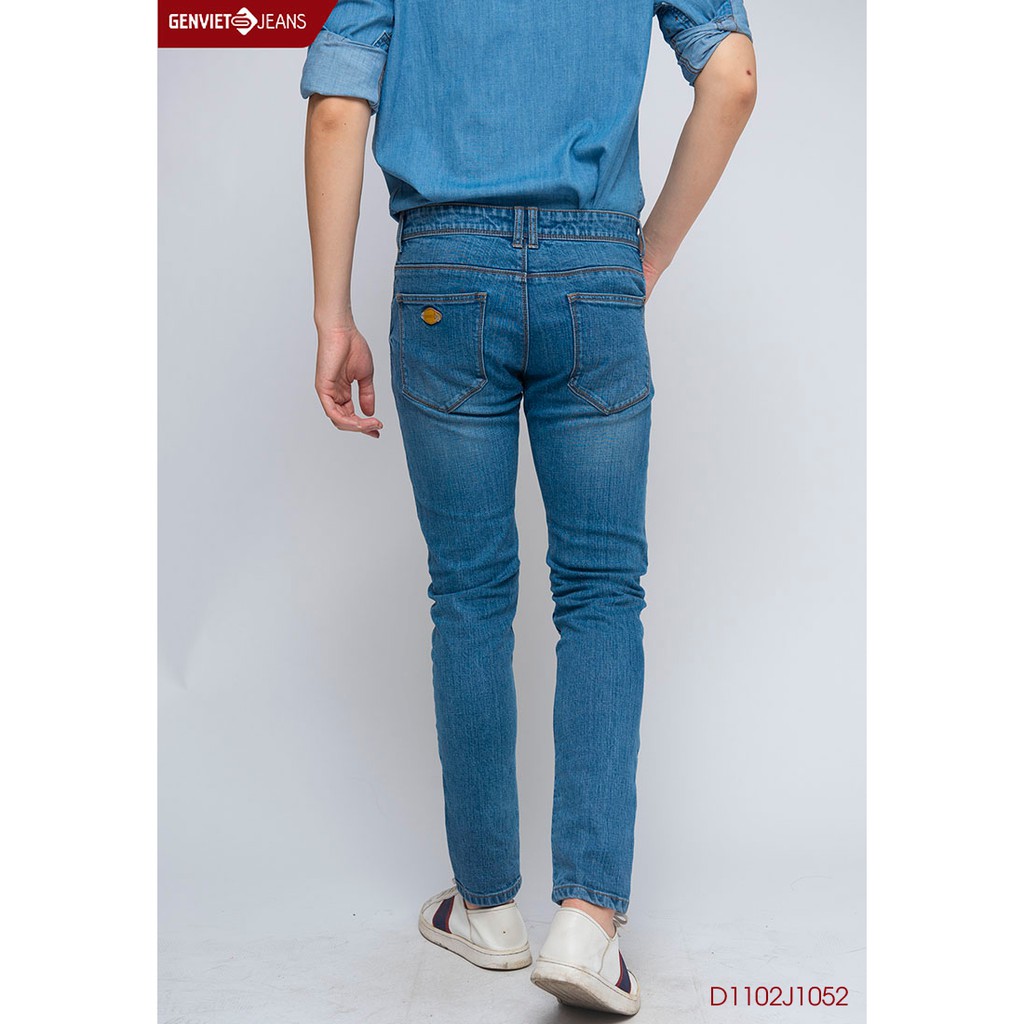 Quần dài jeans nam D1102J1052 GENVIET | BigBuy360 - bigbuy360.vn