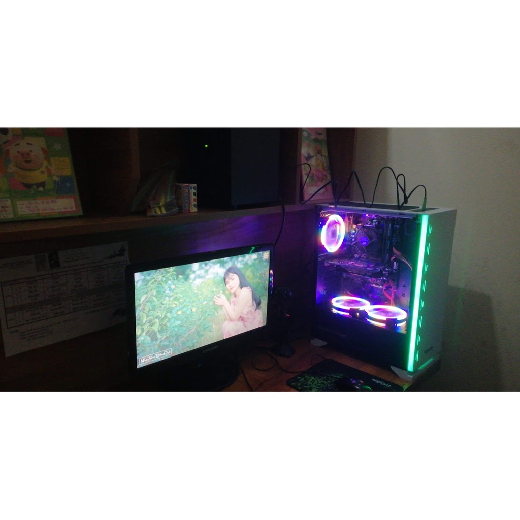 #BỘ PC GAMING ( Core i3 4160, Ram 8GB, SSD 120GB, GTX750ti 2G )