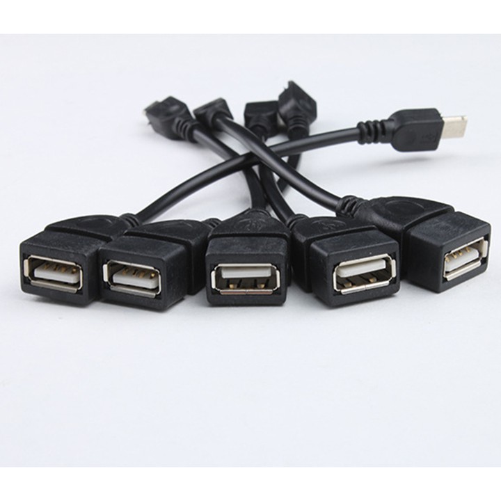 Cáp OTG nối điện thoại máy tính bảng bàn phím chuột USB MicroUSB youngcityshop 30.000