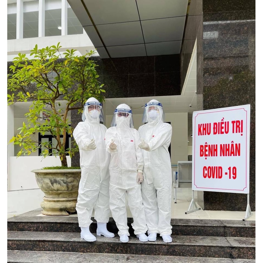 Bộ quần áo bảo hộ 3M 4510 cấp độ 4 chống hoá chất, chống bụi độc hại .Size M