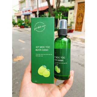 CHAI XỊT KÍCH THÍCH MỌC TÓC CHIẾT XUẤT BƯỞI XANH 100ML