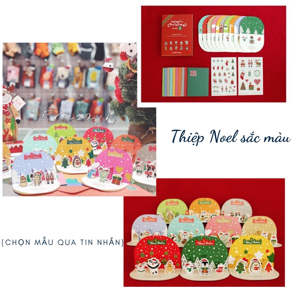 Thiệp Noel 075623 ERASHOP - Mừng Sinh Nhật, Valentine, Noel, Tặng Thầy Cô, Bạn Bè, Người Yêu Rẻ Đẹp