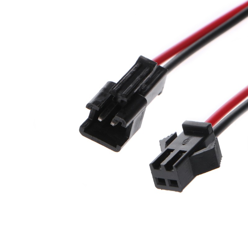 Set 10 Cặp Dây Cáp Nối Jst Sm 2pins Male Sang Female Cho Đèn Led