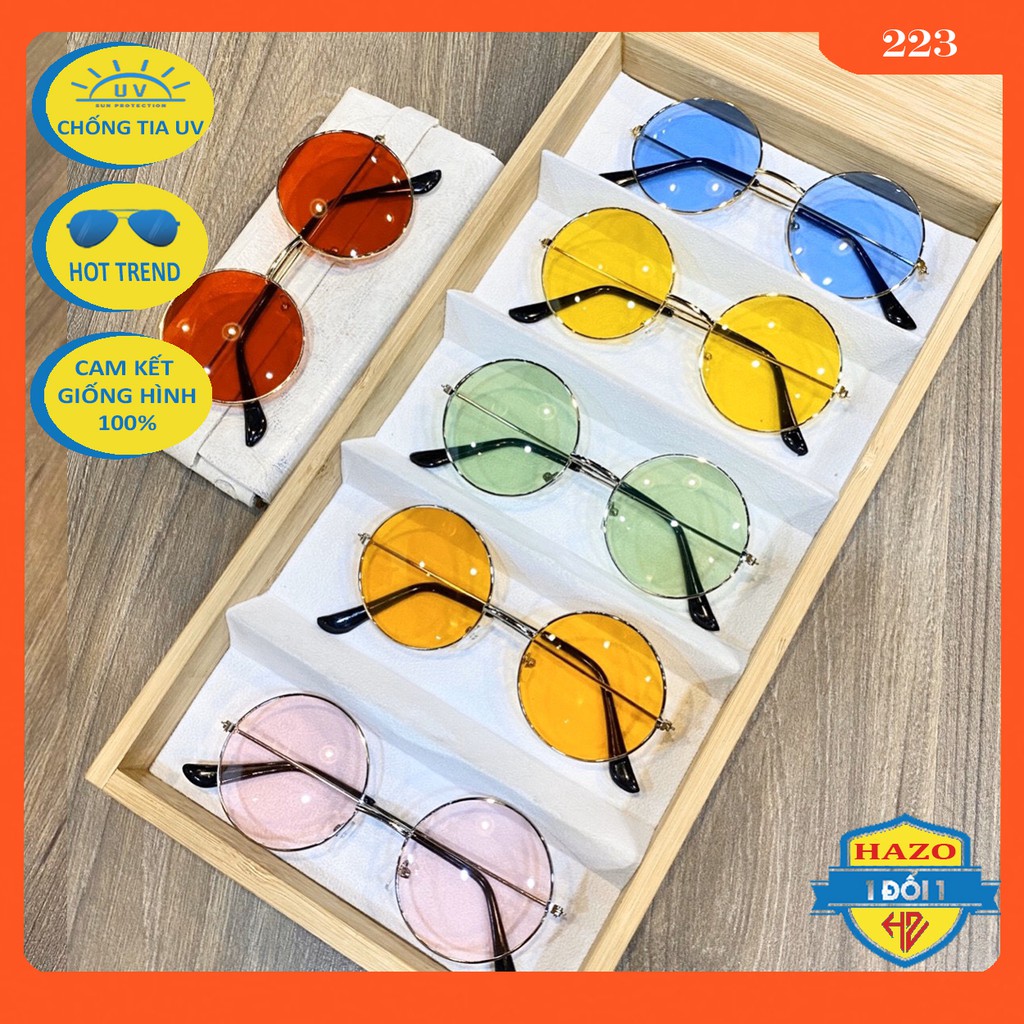 [QUÁ HOT] MẮT KÍNH THỜI TRANG HOT NGỐ TRÒN NHIỀU MÀU K223 CỰC ĐẸP | BigBuy360 - bigbuy360.vn