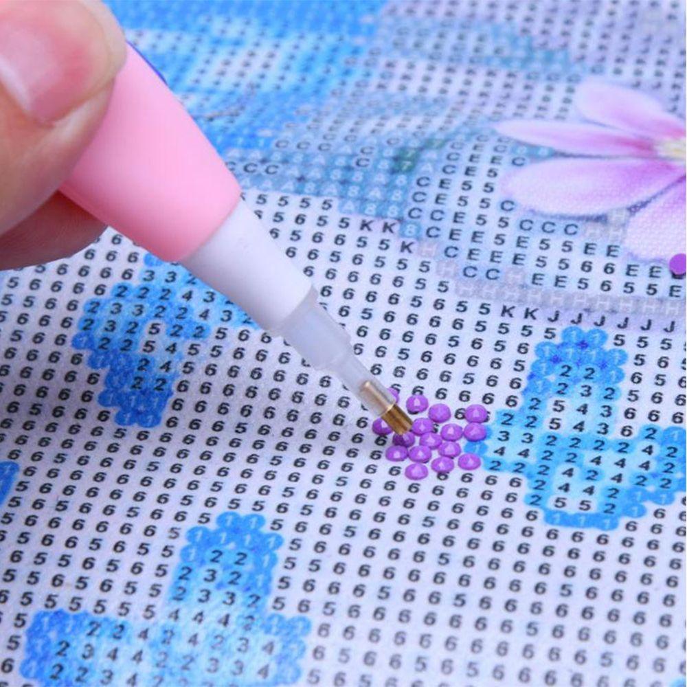 Bút Đính Kim Cương Thêu Chữ Thập 5D DIY Hình Động Vật Hoạt Hình