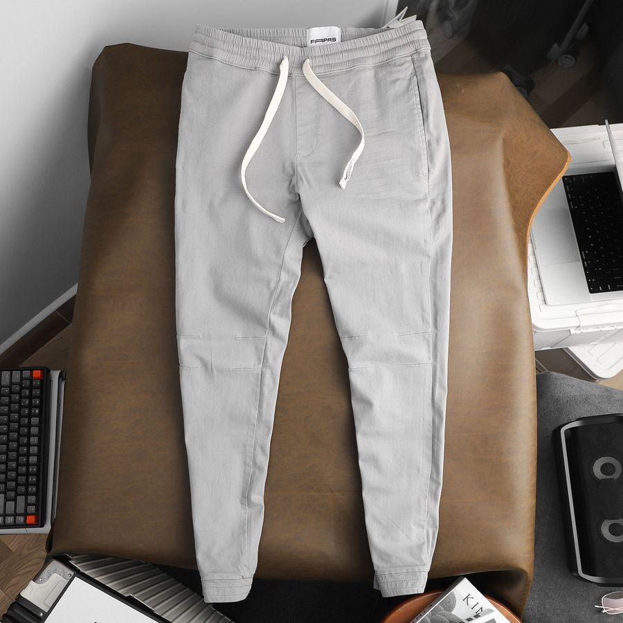 Quần Jogger Kaki LR chất vải kaki mềm tạo sự thoải mái, dễ dàng vận động mọi lúc - FAPAS