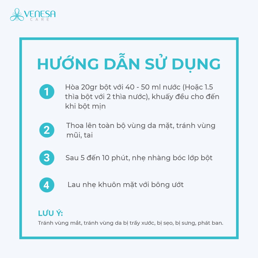 Mặt nạ dẻo làm trắng BIJINDO Modeling Mask H (Hyaluronic Acid), tăng cường oxy dưỡng ẩm, làm mịn da 40g