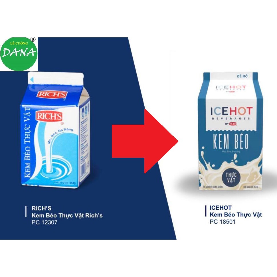 Kem béo thực vật Rich’s lùn 454g | BigBuy360 - bigbuy360.vn