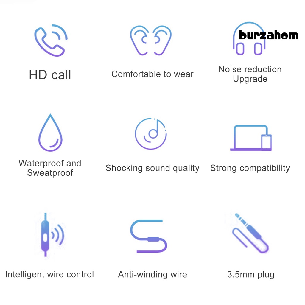 Tai Nghe Nhét Tai Thể Thao Có Dây Âm Thanh Siêu Trầm Kèm Mic L104 3.5mm