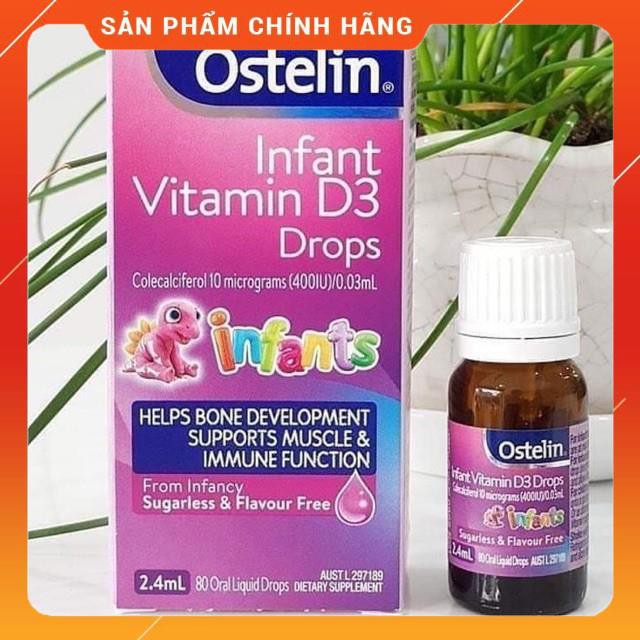 [HKT1] Thanh lý vitamin D3 Ostelin drop date t9/2020 _TXS33