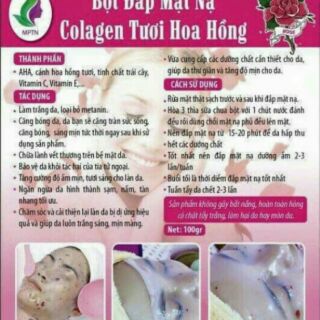 Sỉ bột mặt nạ hoa hồng