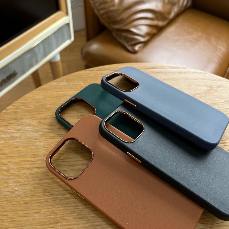 Ốp lưng / Iphone case metal nhựa giả da Aldershop