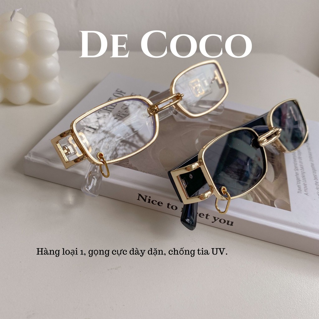 [Mã SKAMCLU7 giảm 10% cho đơn từ 0Đ] Kính mát xỏ khuyên Balen decoco.accessories | BigBuy360 - bigbuy360.vn