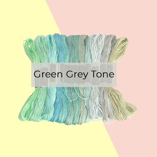 Set Chỉ Thêu Cotton Theo Tone Màu