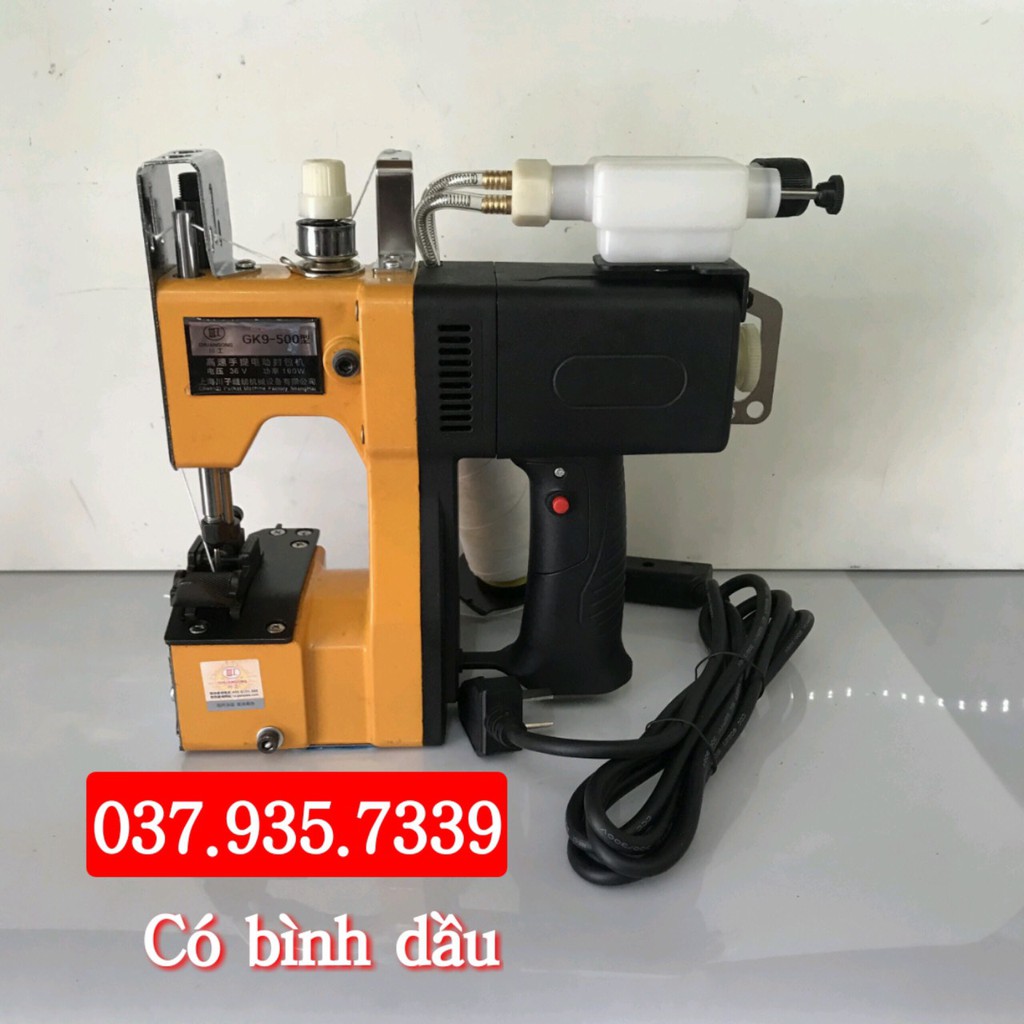 Máy May Bao GK9-500 Cao Cấp Có Bình Châm Dầu Tự Động