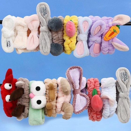 Băng Đô Thiết Kế Đính Nơ Phong Cách Hàn Quốc Xinh Xắn Cho Nữ