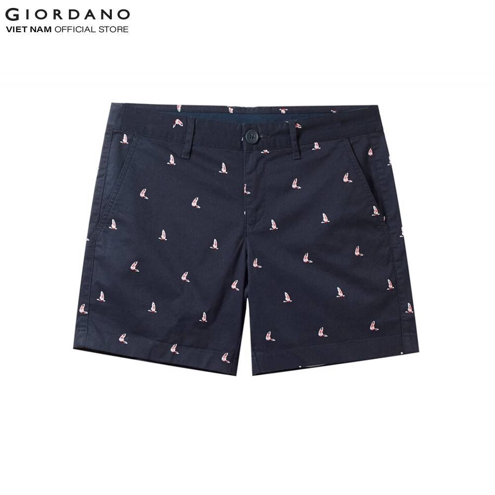 Quần Shorts Khaki Nữ Giordano 05409202