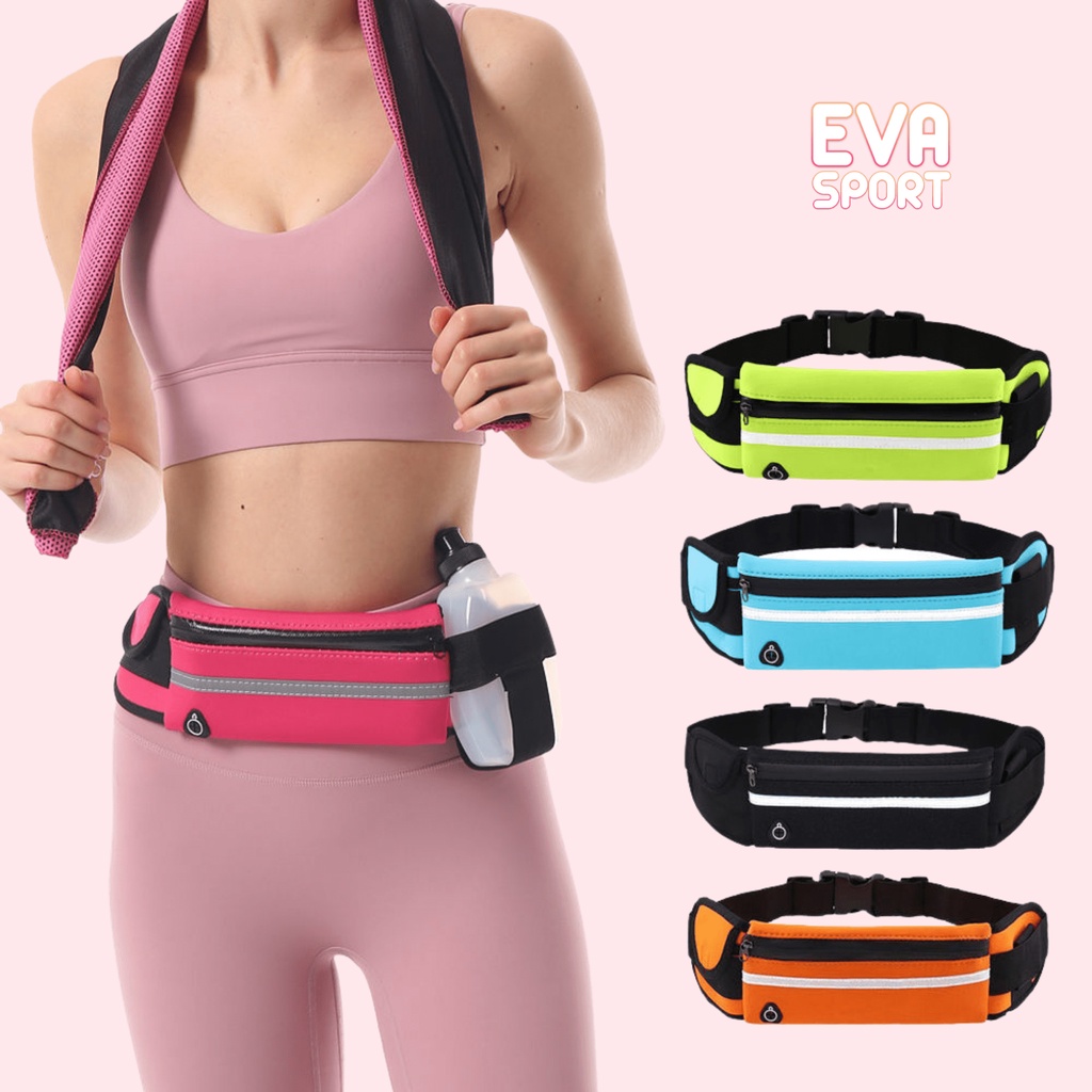 Túi đeo bụng chạy bộ, túi đeo hông thể thao hỗ trợ chạy bộ, đạp xe đựng nước tiện lợi EVASPORT