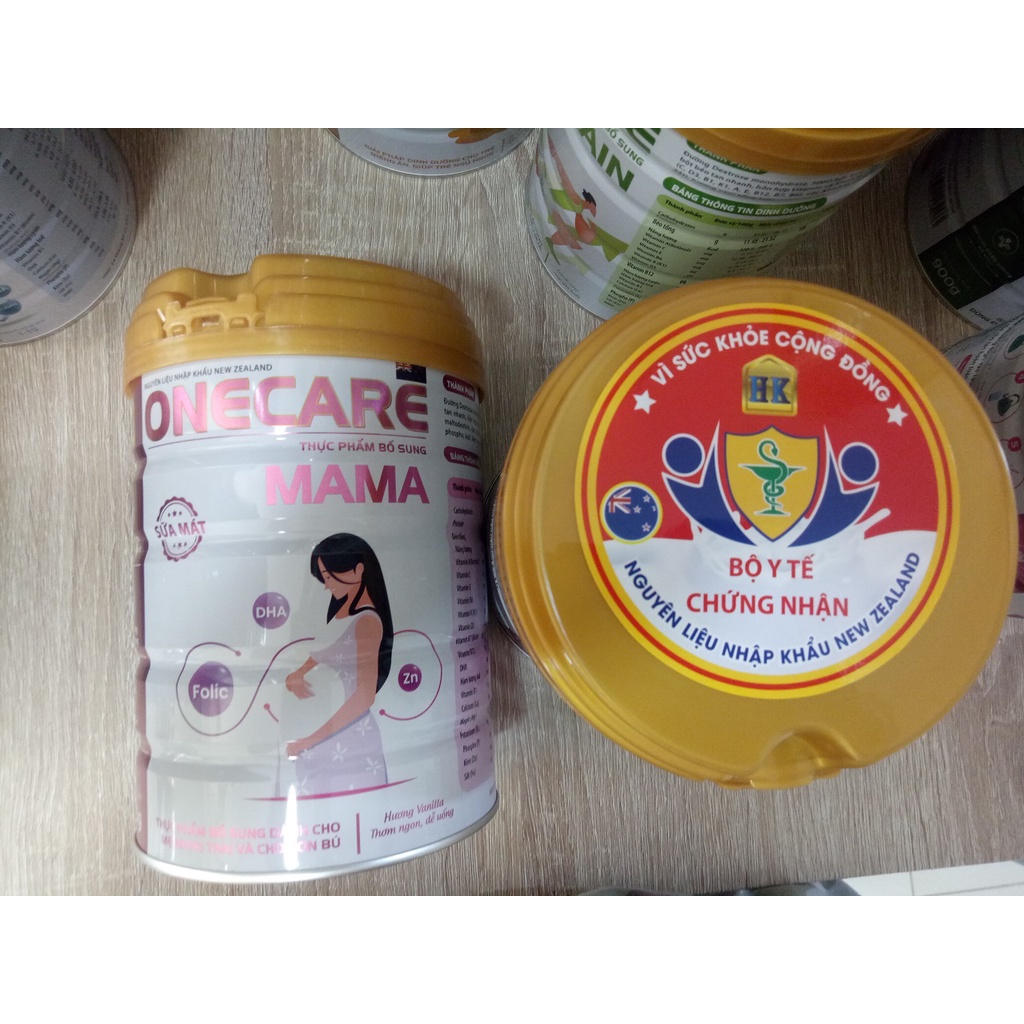 Sữa bột Onecare Mama dành cho mẹ bầu &amp; cho con bú (900g) - hương vani thơm ngon, dễ uống