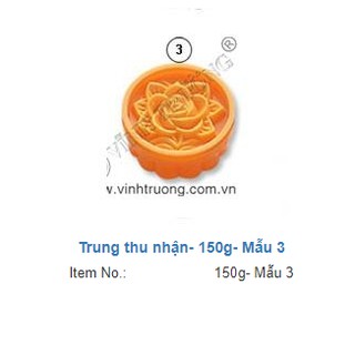 Khuôn Trung Thu nhấn 150g